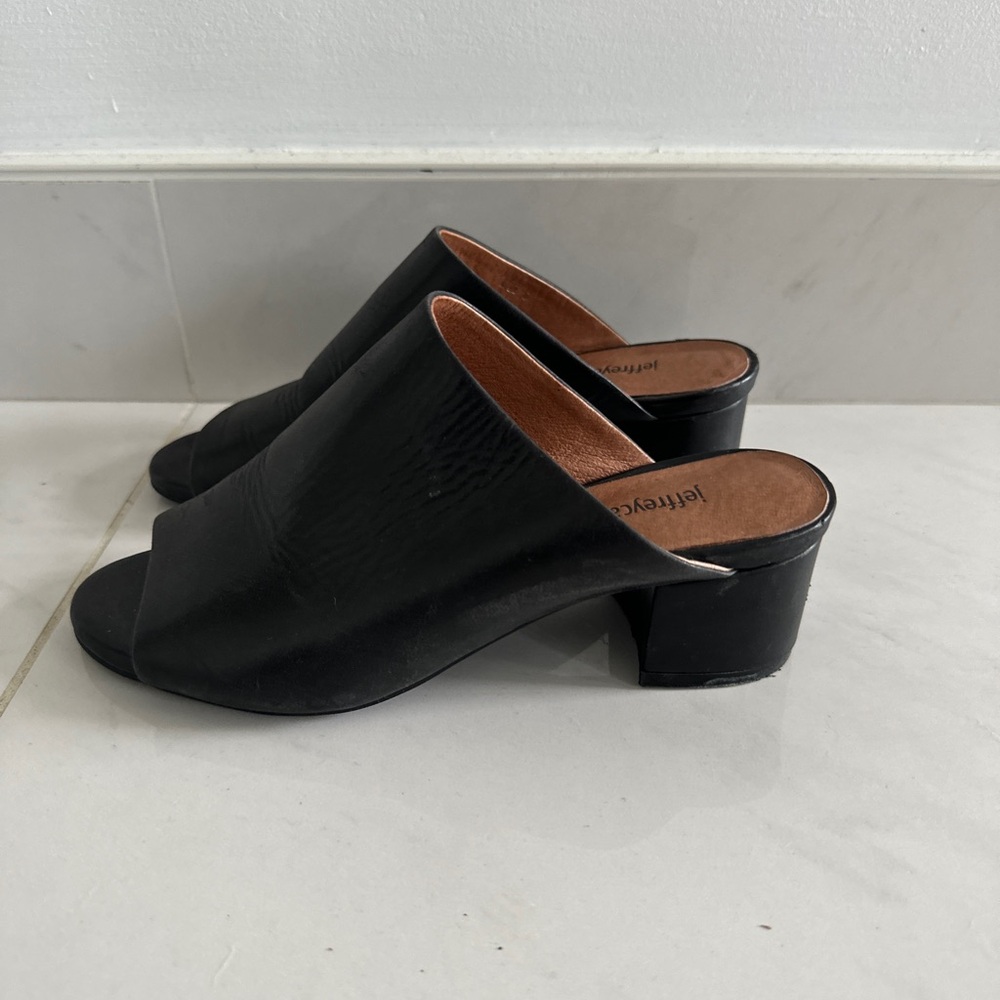 Jeffrey Campbell leather mules - Size 6